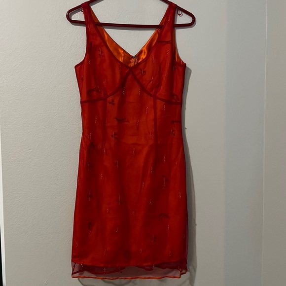 90's Y2K Express World Brand mini dress - Picture 2 of 8